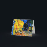 Van Gogh, Cafe Terrace, place-du-forum, Arles Card<br><div class="desc">Cafe Terrace,  Place-du-Forum,  Arles. Fine art painting by Vincent van Gogh.</div>