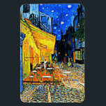 Van Gogh - Cafe Terrace, Place-du-Forum, Arles Magnet<br><div class="desc">Cafe Terrace,  Place du Forum,  Arles: Colorful painting by Vincent van Gogh</div>