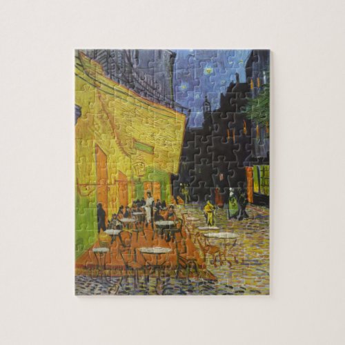 Van Gogh Cafe Terrace Post_Impressionist Jigsaw Puzzle