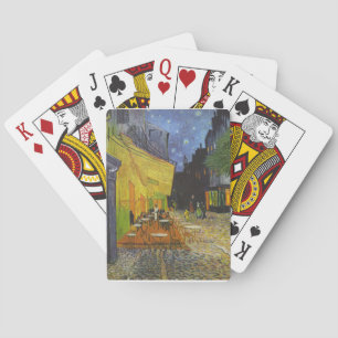 Van Gogh Cafe Terrace Post-Impressionist Poker Cards