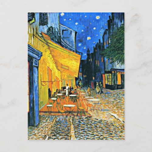 Van Gogh _ Cafe Terrace Postcard