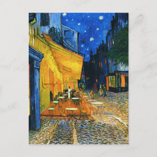 Van Gogh Caf Terrace Postcard