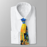 Van Gogh - Cafe Terrace Tie<br><div class="desc">Van Gogh painting,  Café Terrace,  neck tie.</div>