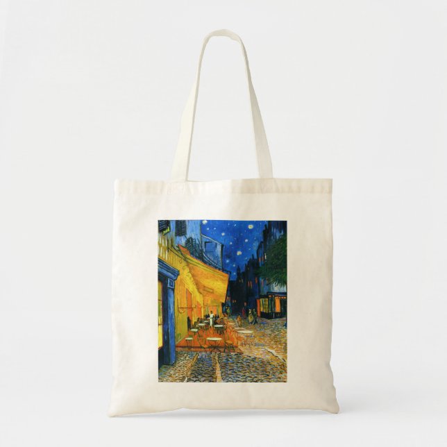 Van Gogh Café Terrace Tote Bag (Front)