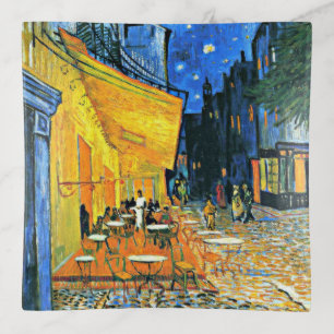 Van Gogh - Cafe Terrace Trinket Tray