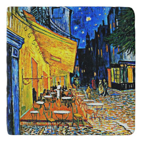 Van Gogh _ Cafe Terrace Trivet