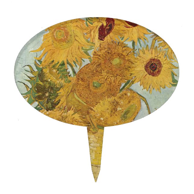 Van Gogh Cake Topper (Front)