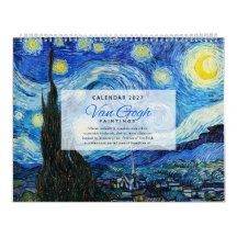 Van Gogh Calendar 2027 - Impressionism