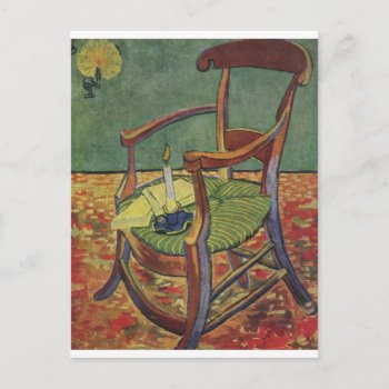 Van Gogh Candle Postcard by Honeysuckle_Sweet at Zazzle