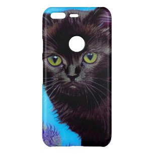 Van Gogh Cat and Flowers Uncommon Google Pixel Case