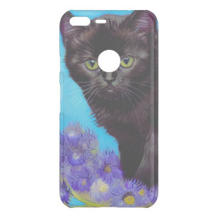 Van Gogh Cat and Flowers Uncommon Google Pixel XL Case