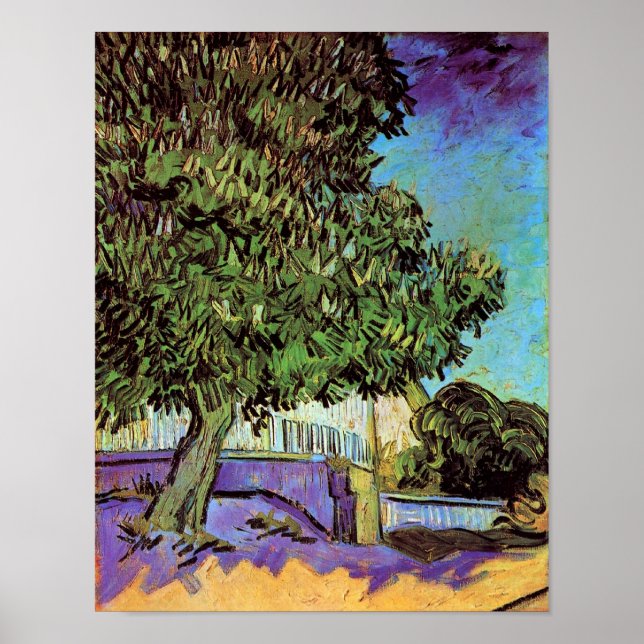 Van Gogh - Chestnut Tree In Blossom Poster (Front)
