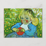Van Gogh - Child with an Orange Postcard<br><div class="desc">Child with an Orange,  fine art post-Impressionism painting by Vincent van Gogh</div>