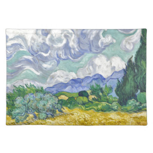 Van gogh cloth placemat