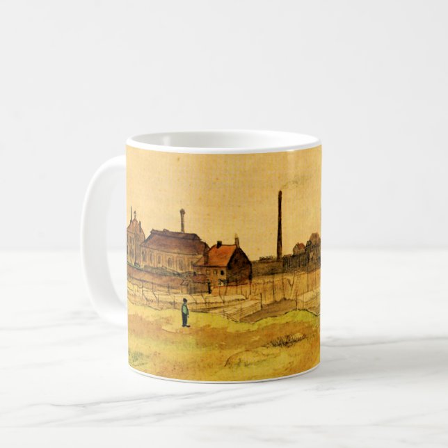 Van Gogh - Coalmine in the Borinage, Coffee Mug (Front Left)