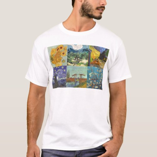 Van Gogh Collage T_Shirt