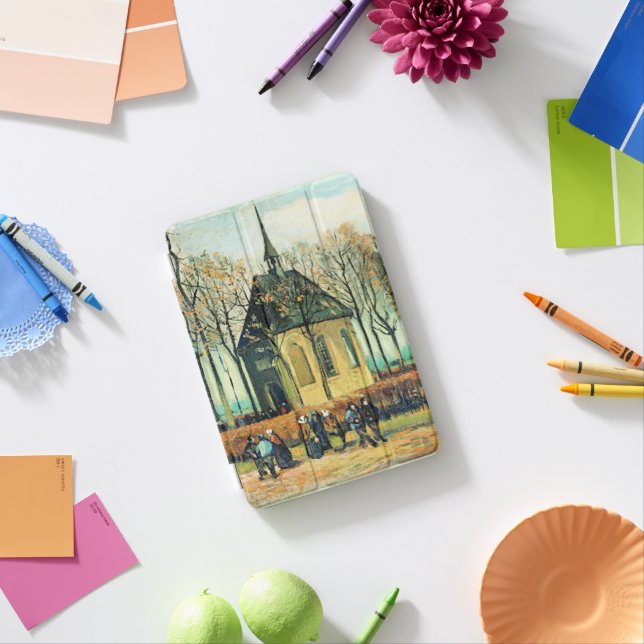 Van Gogh - Congregation, Reformed Church iPad Mini Cover (In Situ)