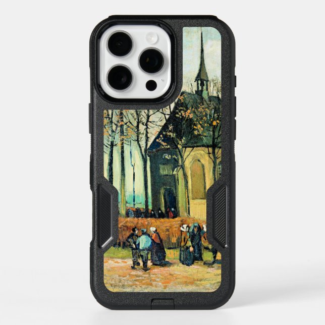 Van Gogh - Congregation, Reformed Church Otterbox iPhone Case (Back)