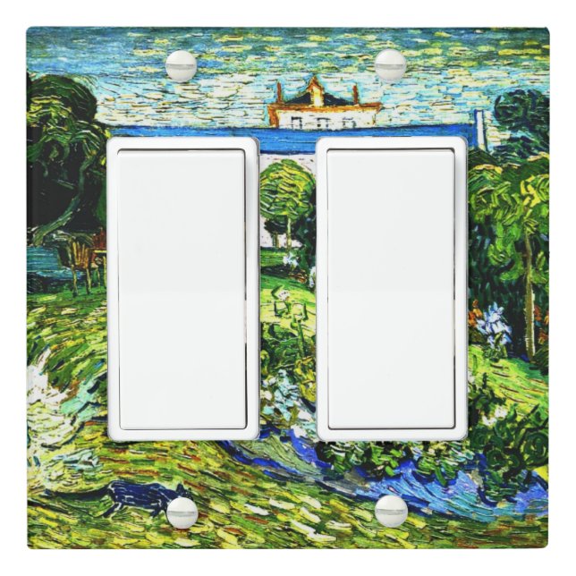 Van Gogh - Daubigny's Garden, 1890 Light Switch Co Cover (In Situ)