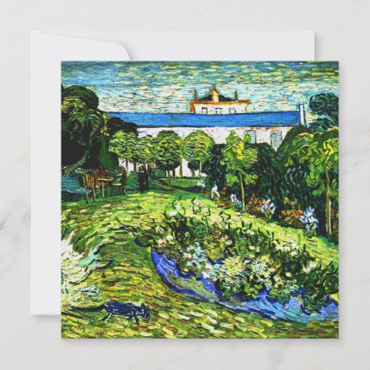 Van Gogh - Daubigny's Garden, famous painting, (Front)