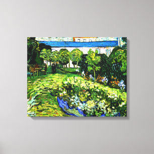 Van Gogh - Daubigny's Garden, famous painting, Canvas Print