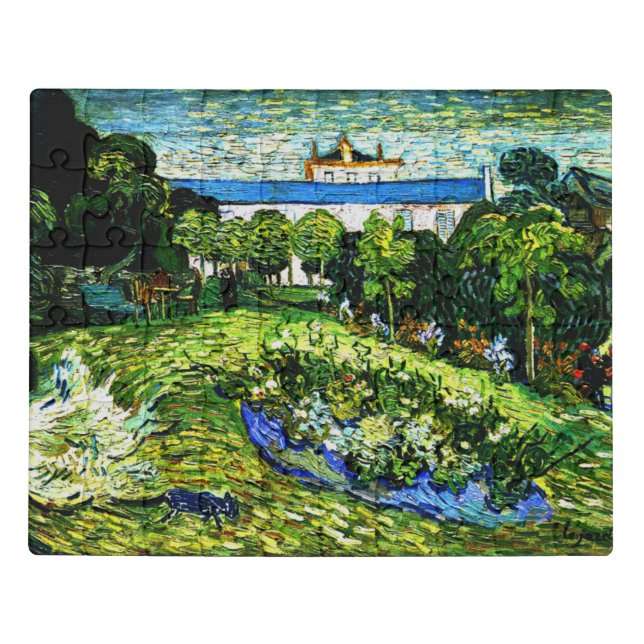 Van Gogh - Daubigny's Garden, famous painting, Jigsaw Puzzle (Puzzle Horizontal)