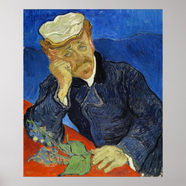 Van Gogh - Dr. Paul Gachet Poster (Front)