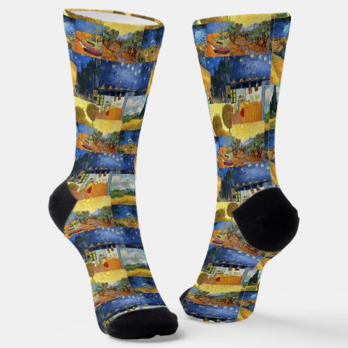 Van Gogh Dream Paintings Art Socks