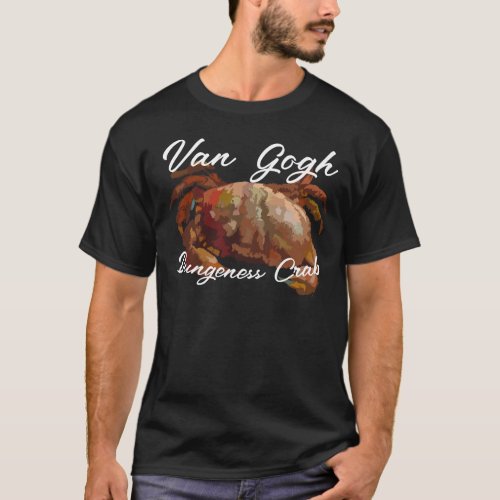 Van Gogh Dungeness Crab 2032 2033 2034 2035 T_Shirt