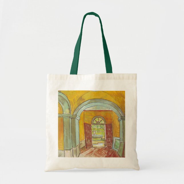 Van Gogh Entrance Hall of Saint Paul Hospital Tote Bag (Front)