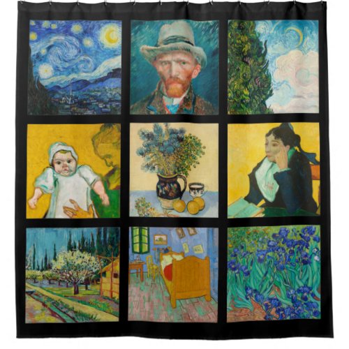 Van Gogh Expo Shower Curtain