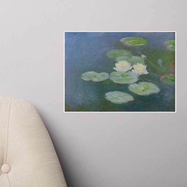 Van Gogh Famous Painting Lilies Evening effect Wall Decal (Living Room 3)