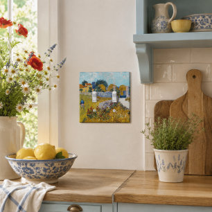 Van Gogh Farmhouse in Provence Golden Field Artist Light Switch Cover