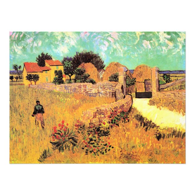 Van Gogh - Farmhouse in Provence, Photo Print (Front)