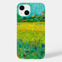 Van Gogh Field with Irises Near Arles