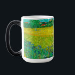 Van Gogh Field with Irises Near Arles Color Morph Mug<br><div class="desc">Magic Mug featuring Vincent van Gogh’s oil painting Field with Irises Near Arles (1888). Beautiful blue irises decorate the golden fields in Arles,  France. A marvelous gift for lovers of Post-Impressionism and Dutch art collectors!</div>