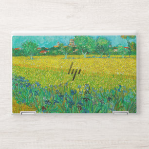 Van Gogh Field with Irises Near Arles HP Laptop Skin