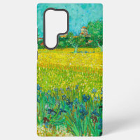 Van Gogh Field with Irises Near Arles
