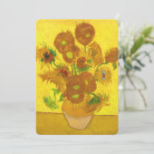 Van Gogh Fifteen Sunflowers In A Vase Fine Art (Standing Front)