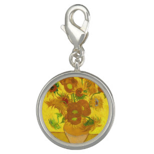 Van Gogh Fifteen Sunflowers In A Vase Fine Art Charm