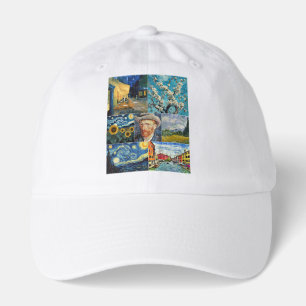 Van Gogh Fine Art Collage Hat