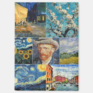 Van Gogh Fine Art Collage Magnet