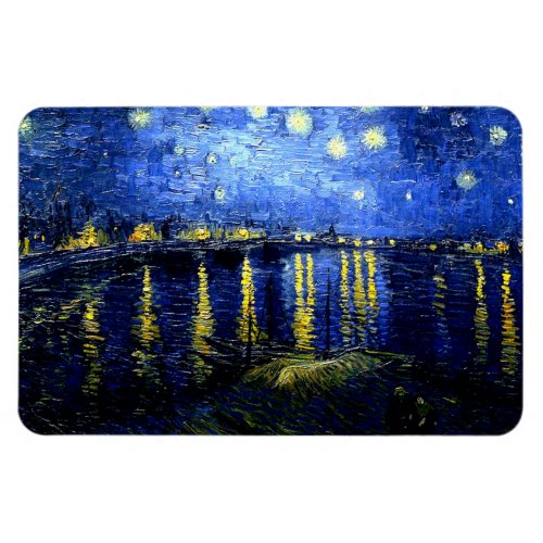 Van Gogh fine art Starry Night over the Rhone Magnet