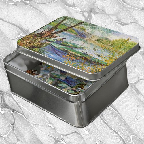 Van Gogh Fishing in the Spring Pont de Clichy Jigsaw Puzzle