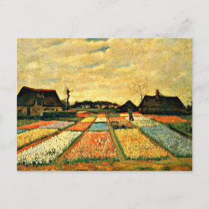 Van Gogh - Flower Beds in Holland Postcard