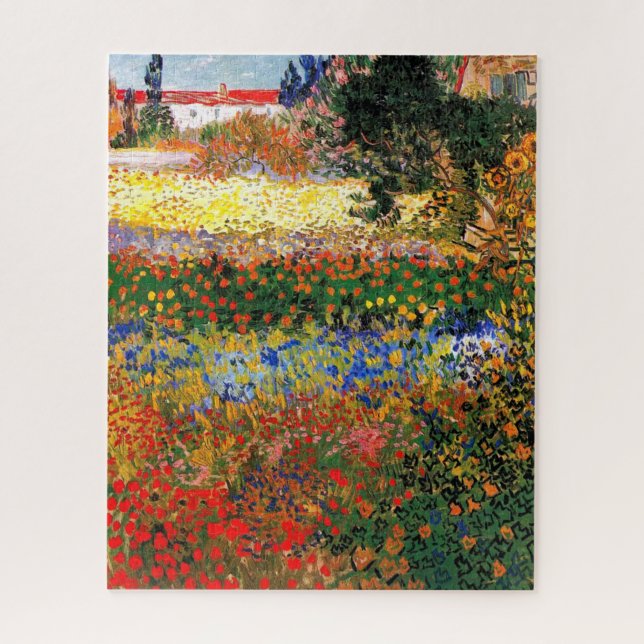 Van Gogh - Flower Garden Jigsaw Puzzle (Vertical)