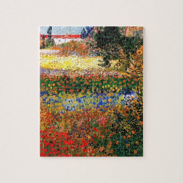 Van Gogh - Flower Garden Jigsaw Puzzle (Vertical)