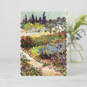Van Gogh Flowering Garden At Arles Floral Fine Art (Standing Front)
