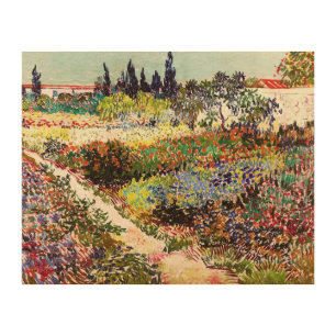 Van Gogh Flowering Garden At Arles Floral Fine Art