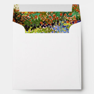 Van Gogh Flowering Garden At Arles Floral Fine Art Envelope